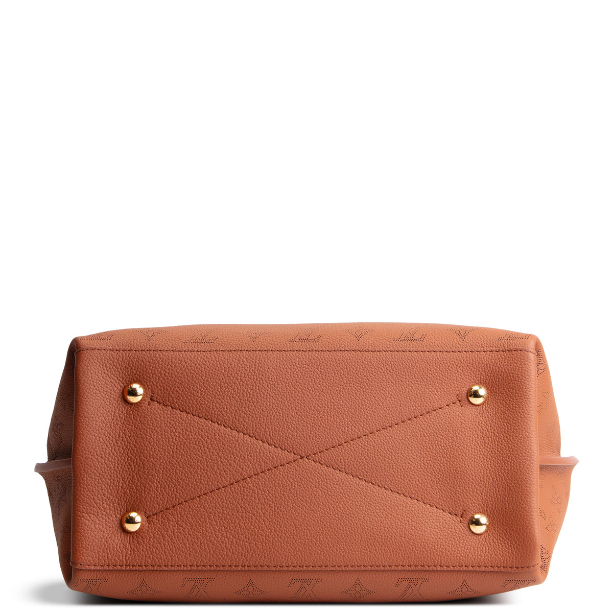 LOUIS VUITTON Mahina Carmel Hobo - Cognac