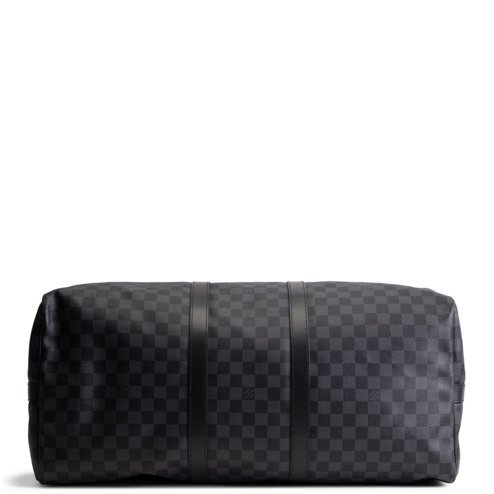 LOUIS VUITTON Damier Graphite Keepall Bandouliere 55