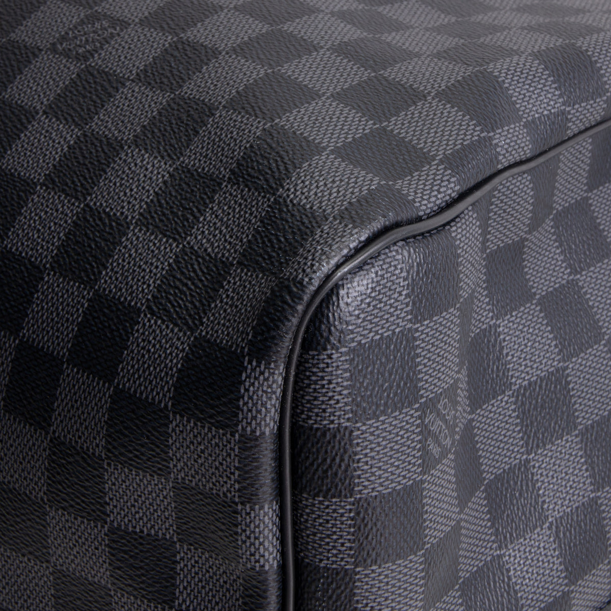 LOUIS VUITTON Damier Graphite Keepall Bandouliere 55
