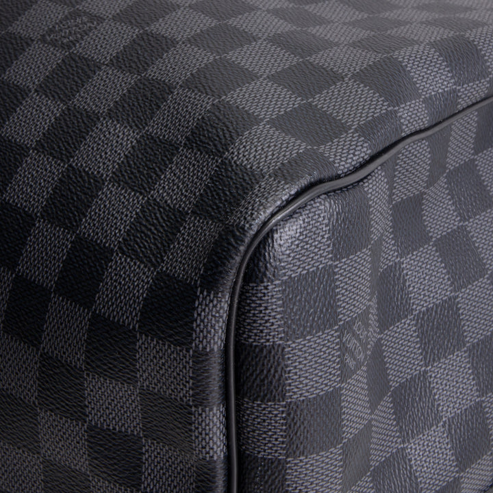 LOUIS VUITTON Damier Graphite Keepall Bandouliere 55