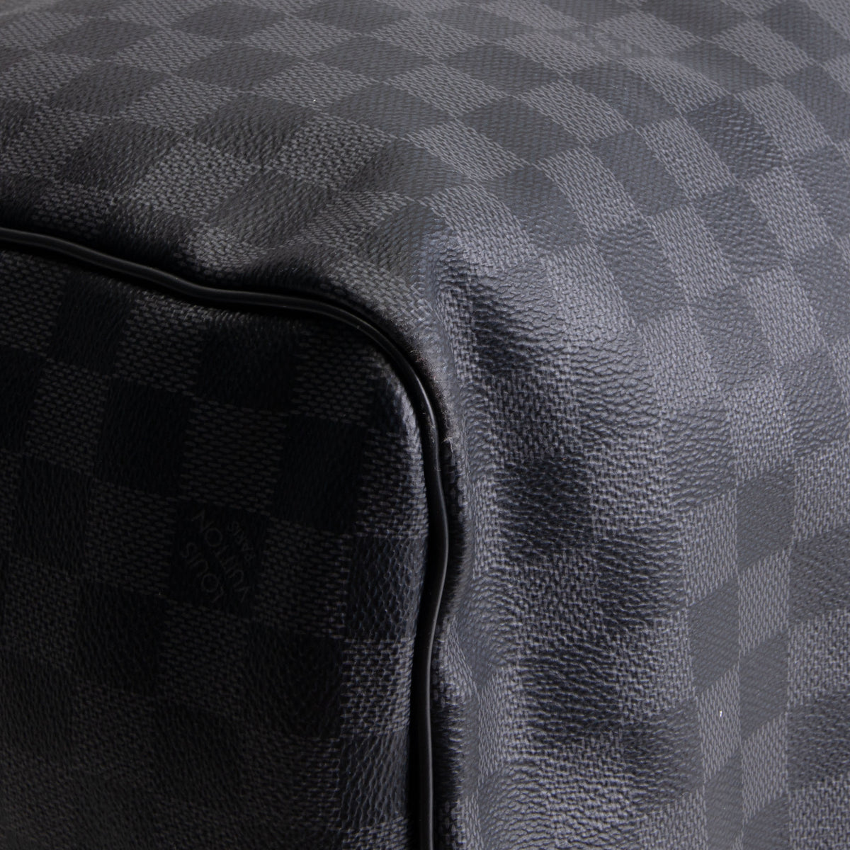 LOUIS VUITTON Damier Graphite Keepall Bandouliere 55