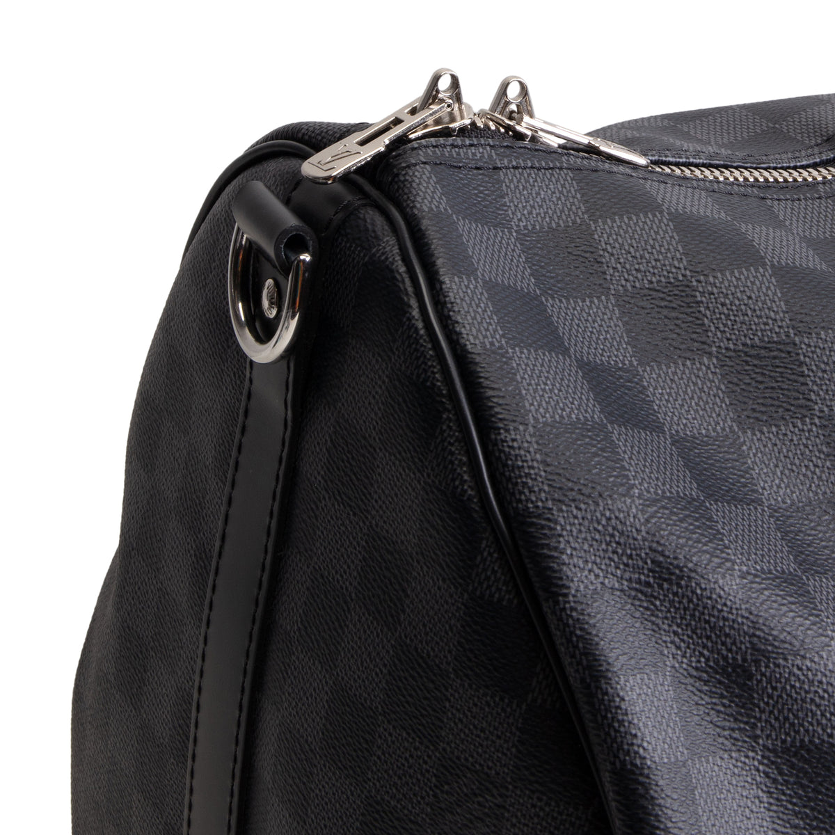 LOUIS VUITTON Damier Graphite Keepall Bandouliere 55