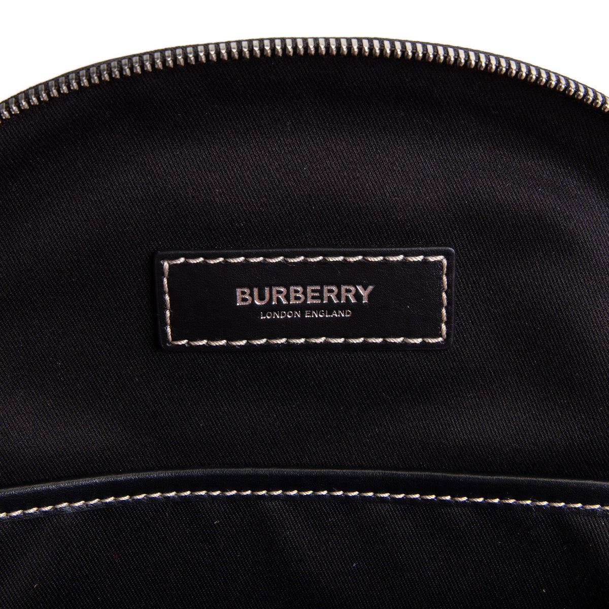 BURBERRY Smoked Check Jett Sling Backpack