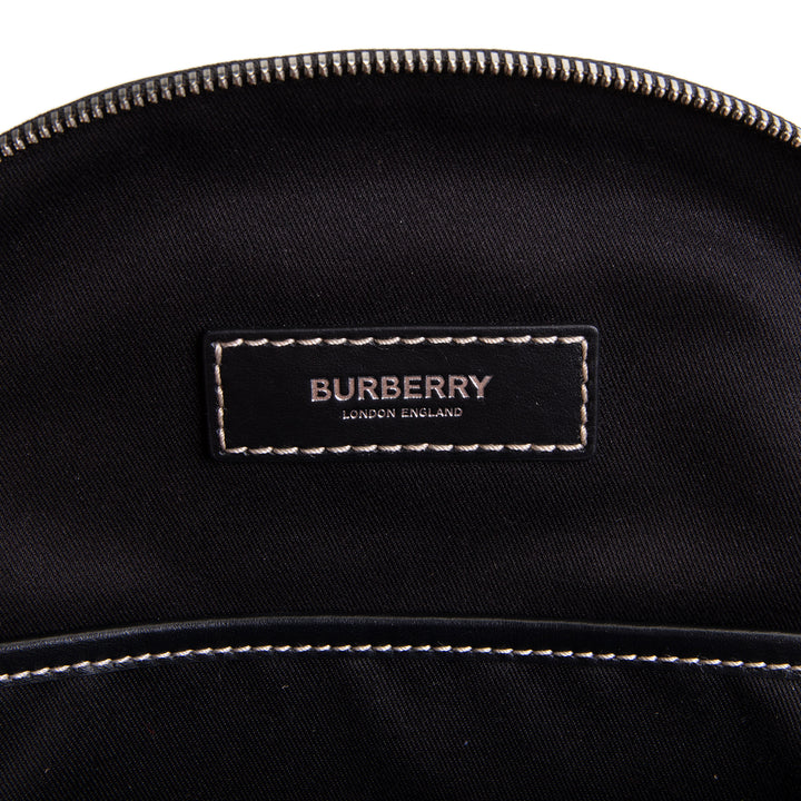 BURBERRY Smoked Check Jett Sling Backpack