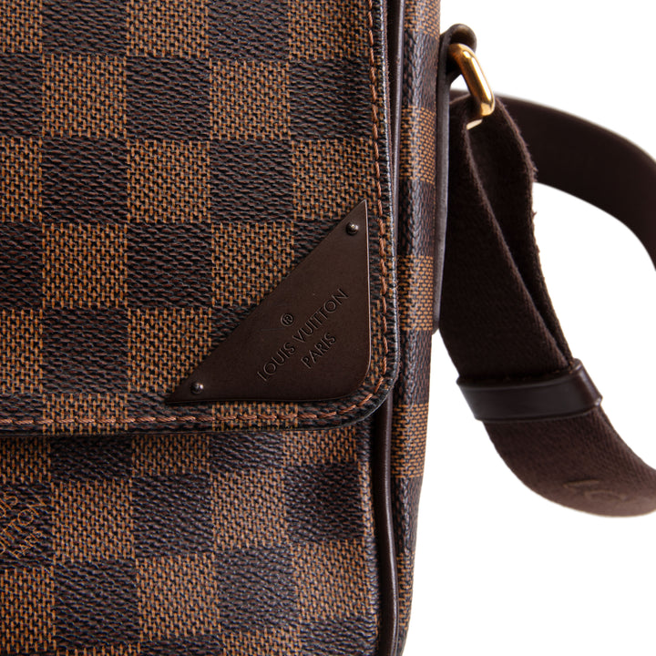 LOUIS VUITTON Damier Ebene Shelton Messenger Bag