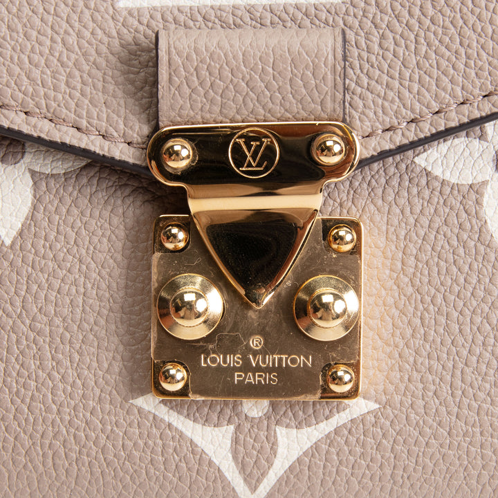LOUIS VUITTON Empreinte Monogram Giant Pochette Metis East West