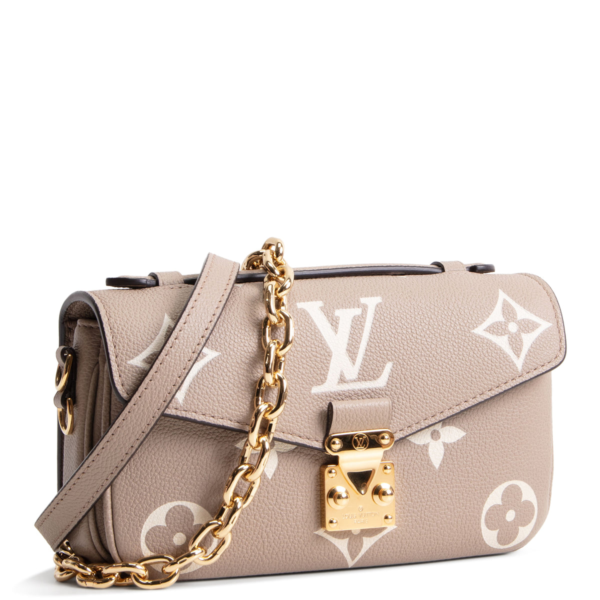 LOUIS VUITTON Empreinte Monogram Giant Pochette Metis East West