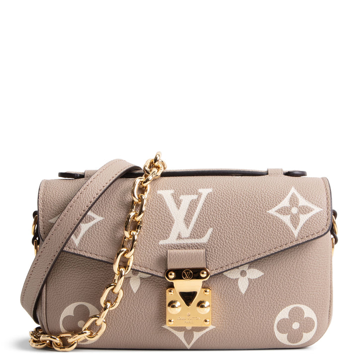 LOUIS VUITTON Empreinte Monogram Giant Pochette Metis East West