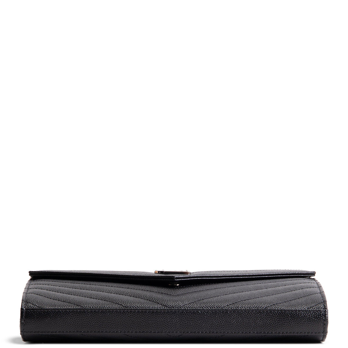 SAINT LAURENT Cassandre Evenlope On Chain - Black