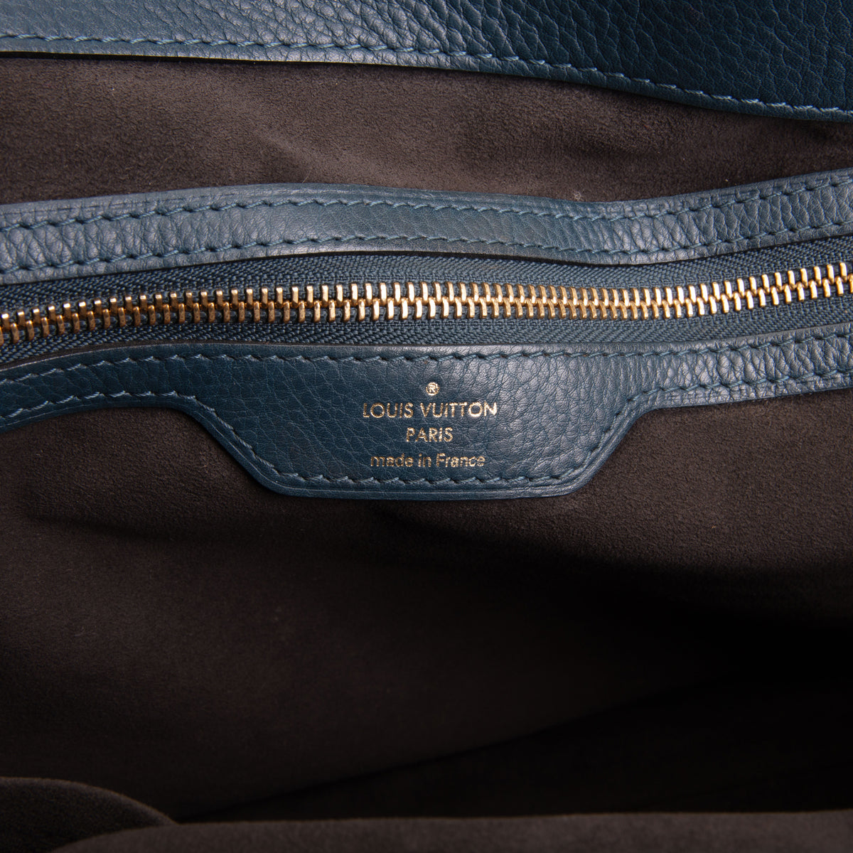LOUIS VUITTON Mahina Cirrus MM - Navy Blue