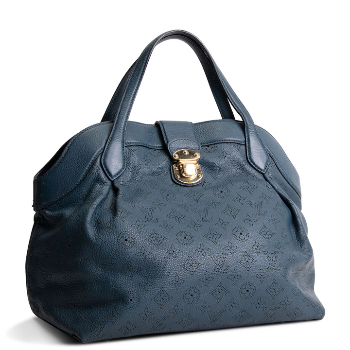 LOUIS VUITTON Mahina Cirrus MM - Navy Blue