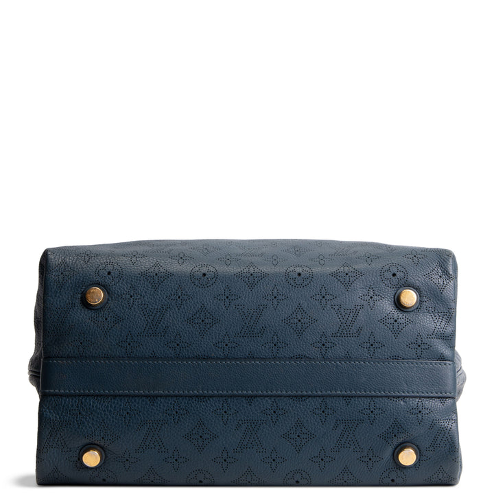LOUIS VUITTON Mahina Cirrus MM - Navy Blue