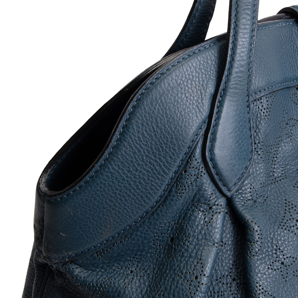 LOUIS VUITTON Mahina Cirrus MM - Navy Blue