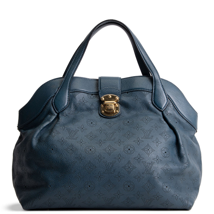 LOUIS VUITTON Mahina Cirrus MM - Navy Blue