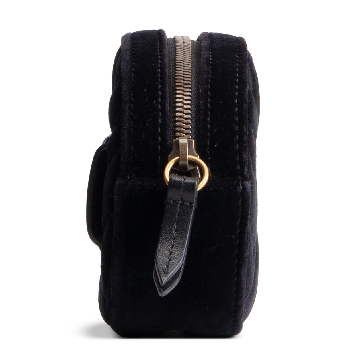 GUCCI GG Marmont Velvet Belt Bag