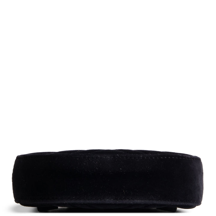 GUCCI GG Marmont Velvet Belt Bag