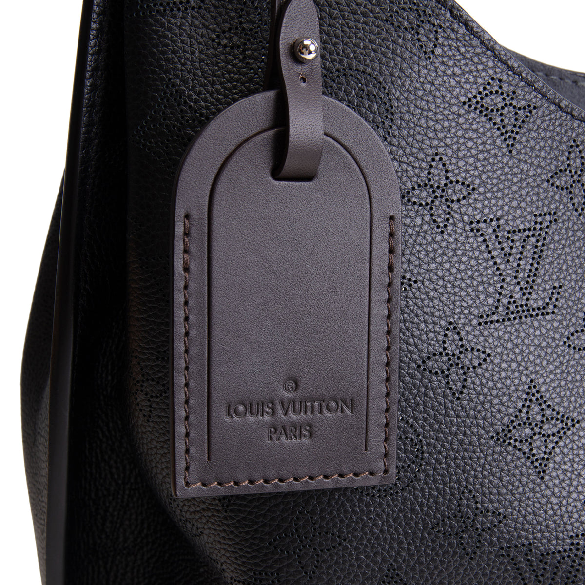 LOUIS VUITTON Carmel Mahina Hobo - Black