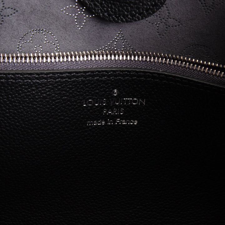 LOUIS VUITTON Carmel Mahina Hobo - Black