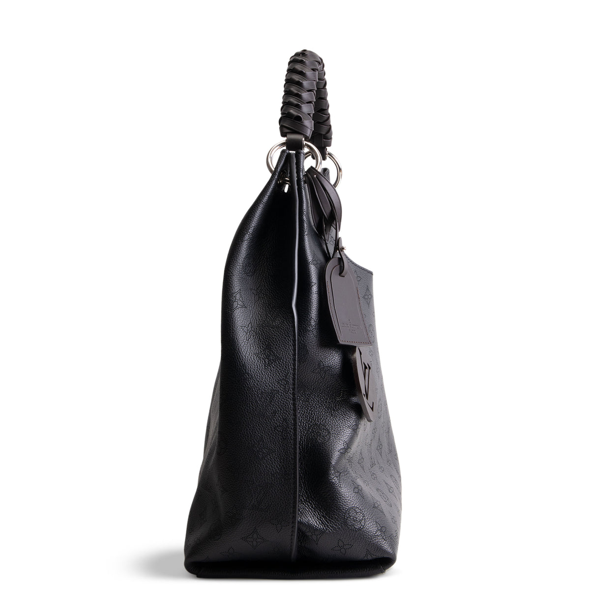 LOUIS VUITTON Carmel Mahina Hobo - Black