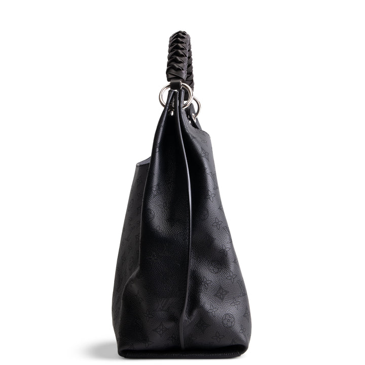 LOUIS VUITTON Carmel Mahina Hobo - Black