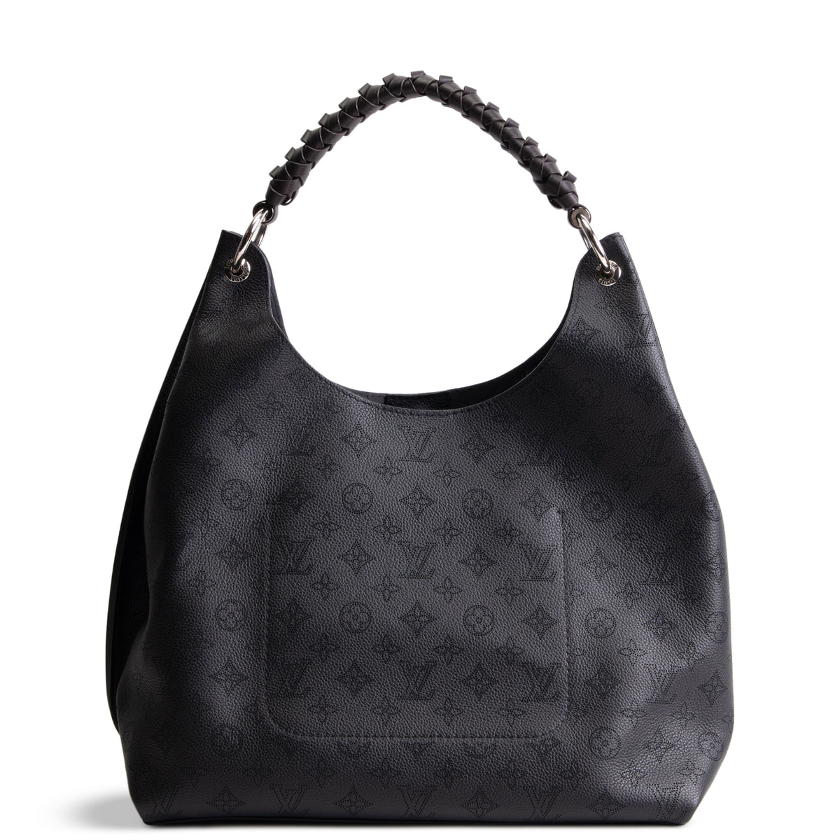LOUIS VUITTON Carmel Mahina Hobo - Black