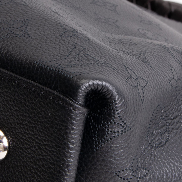 LOUIS VUITTON Carmel Mahina Hobo - Black