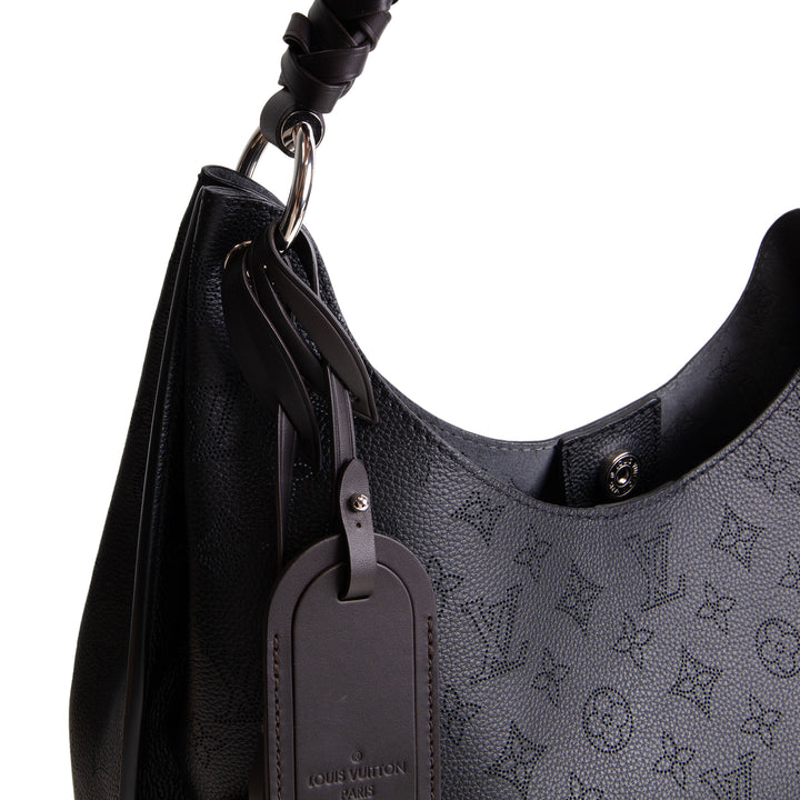 LOUIS VUITTON Carmel Mahina Hobo - Black