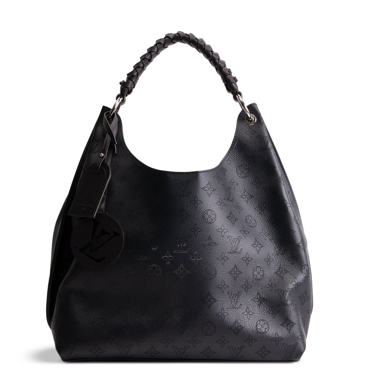 LOUIS VUITTON Carmel Mahina Hobo - Black