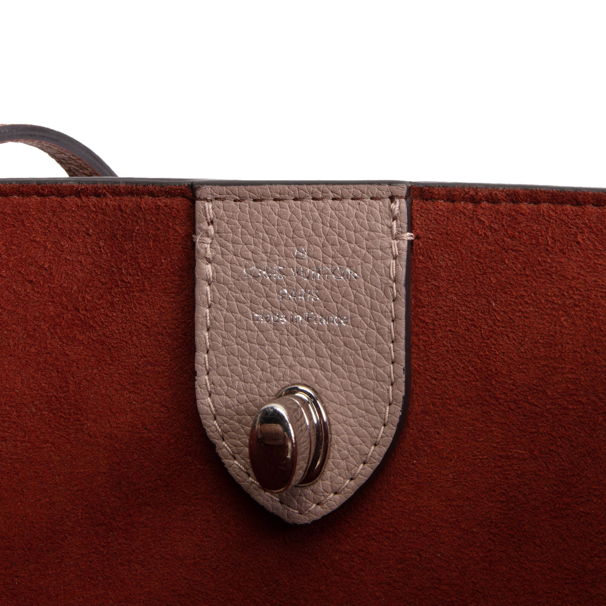 LOUIS VUITTON Leather LockMe Cabas Tote - Mauve OUTLET FINAL SALE