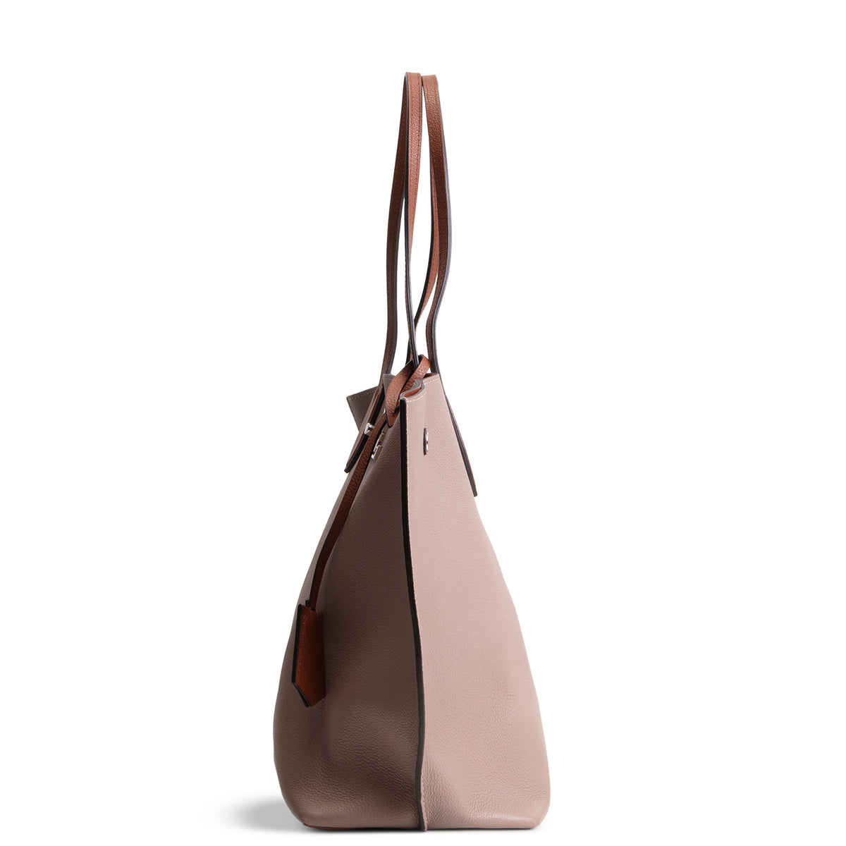 LOUIS VUITTON Leather LockMe Cabas Tote - Mauve OUTLET FINAL SALE