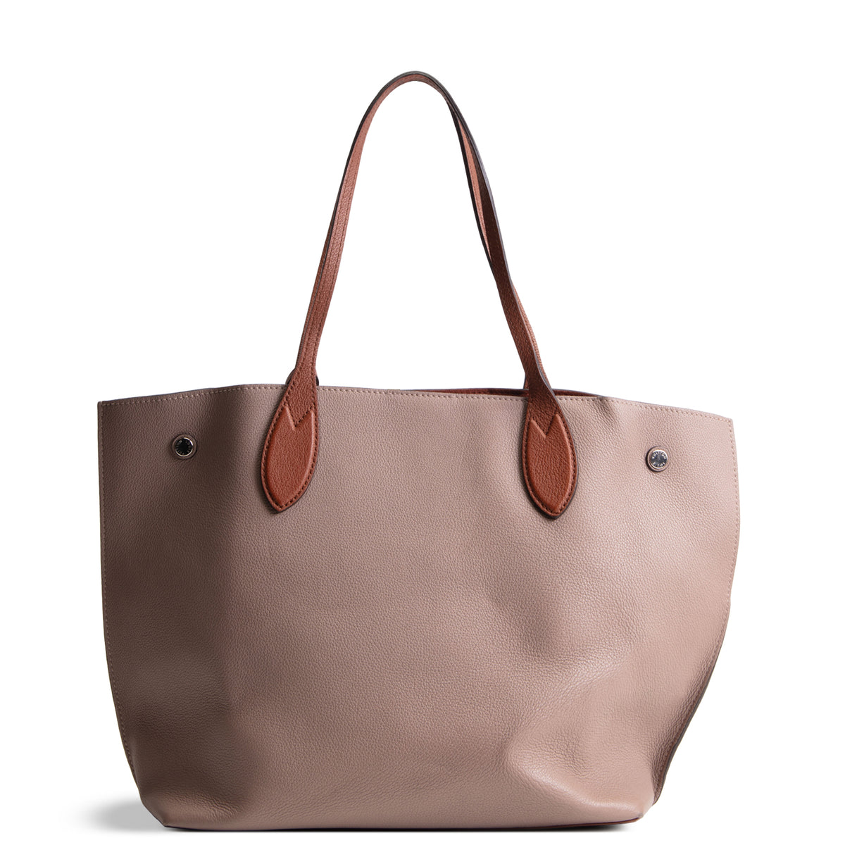 LOUIS VUITTON Leather LockMe Cabas Tote - Mauve OUTLET FINAL SALE