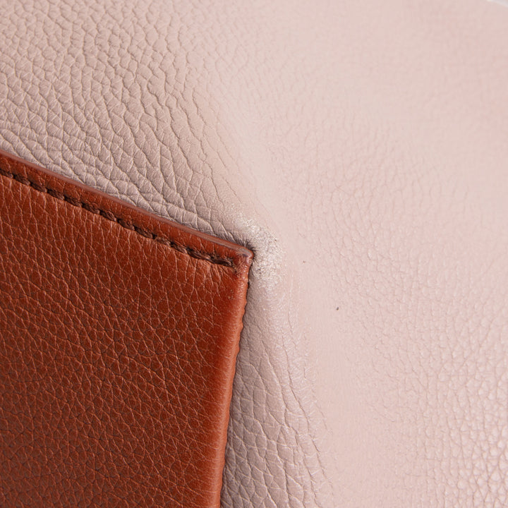 LOUIS VUITTON Leather LockMe Cabas Tote - Mauve OUTLET FINAL SALE