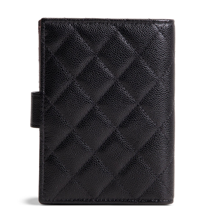 CHANEL Passport Holder - Quilted Caviar