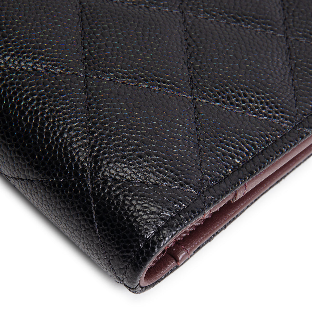 CHANEL Passport Holder - Quilted Caviar