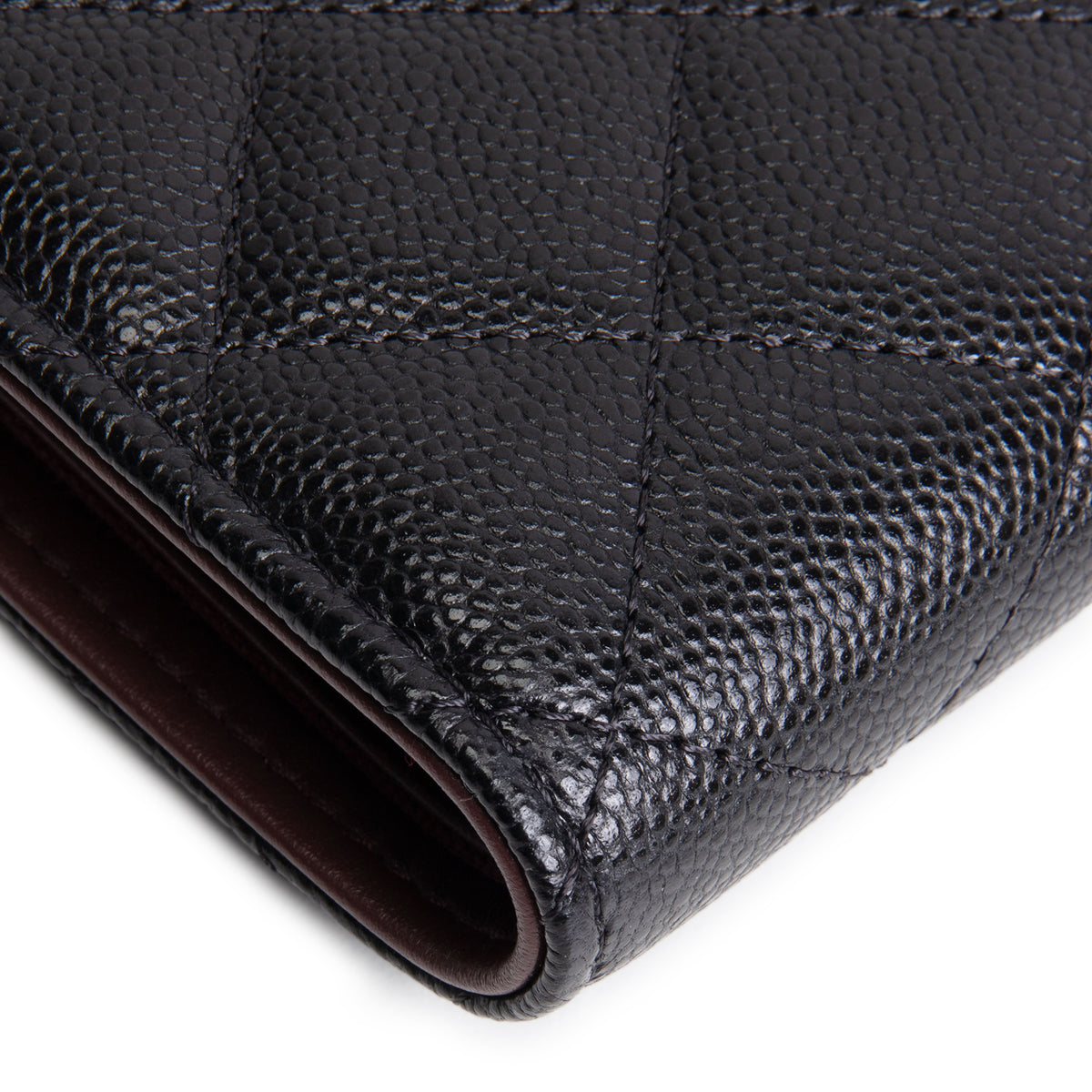 CHANEL Passport Holder - Quilted Caviar