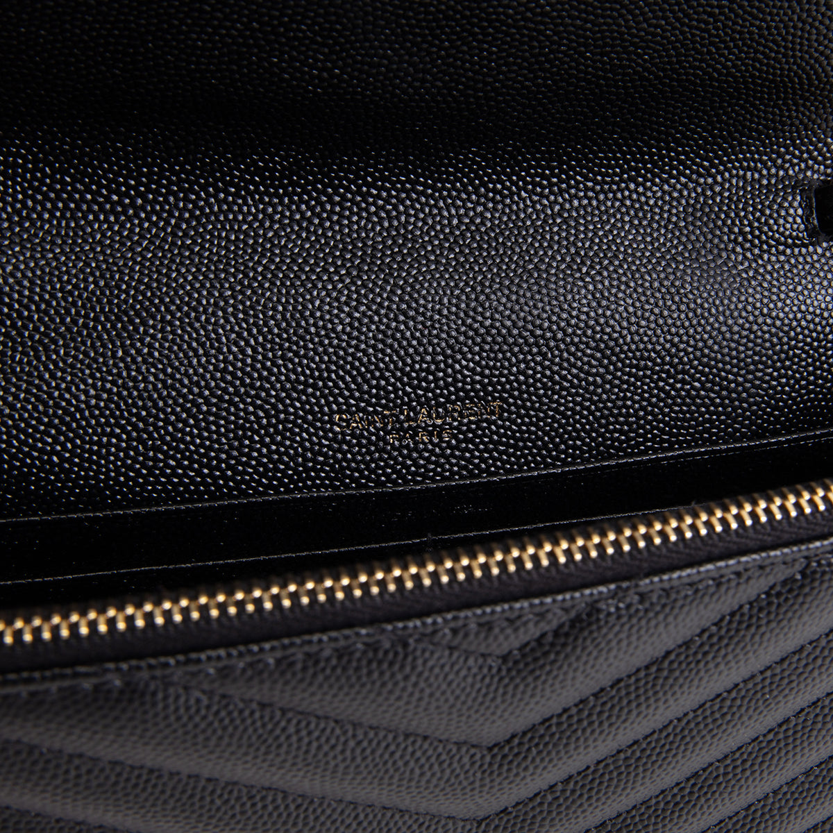 SAINT LAURENT Envelope Wallet on Chain