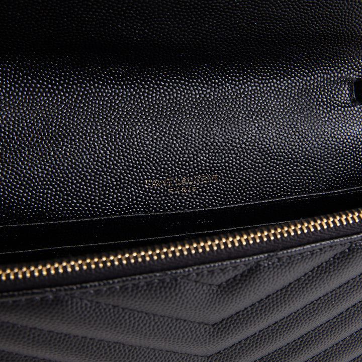 SAINT LAURENT Envelope Wallet on Chain