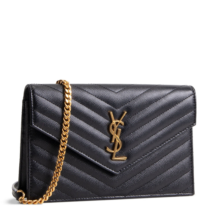 SAINT LAURENT Envelope Wallet on Chain