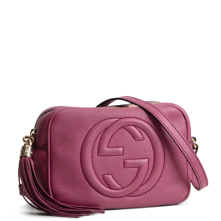 GUCCI Soho Disco Crossbody - Bright Bougainvillea