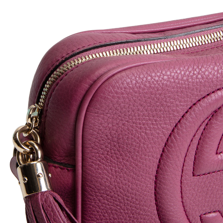 GUCCI Soho Disco Crossbody - Bright Bougainvillea