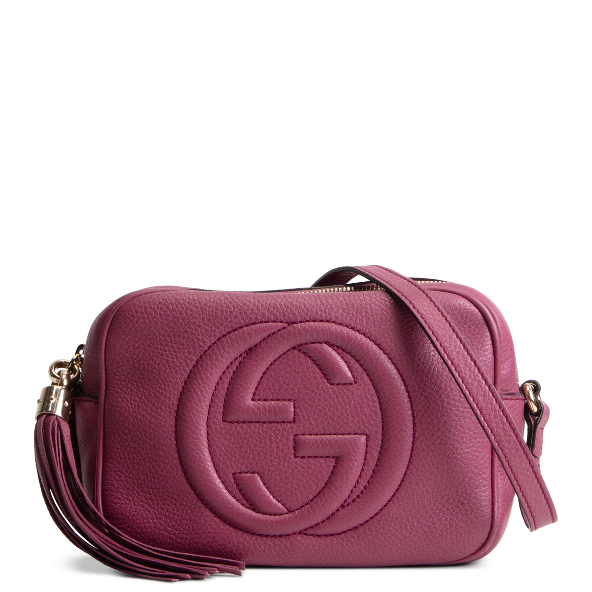 GUCCI Soho Disco Crossbody - Bright Bougainvillea