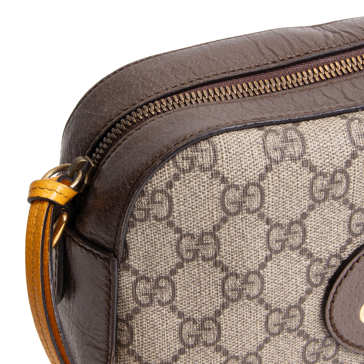 GUCCI GG Supreme Web Neo Vintage Shoulder Bag