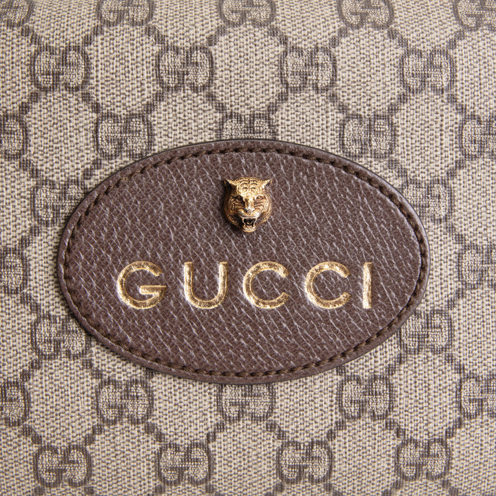 GUCCI GG Supreme Web Neo Vintage Shoulder Bag