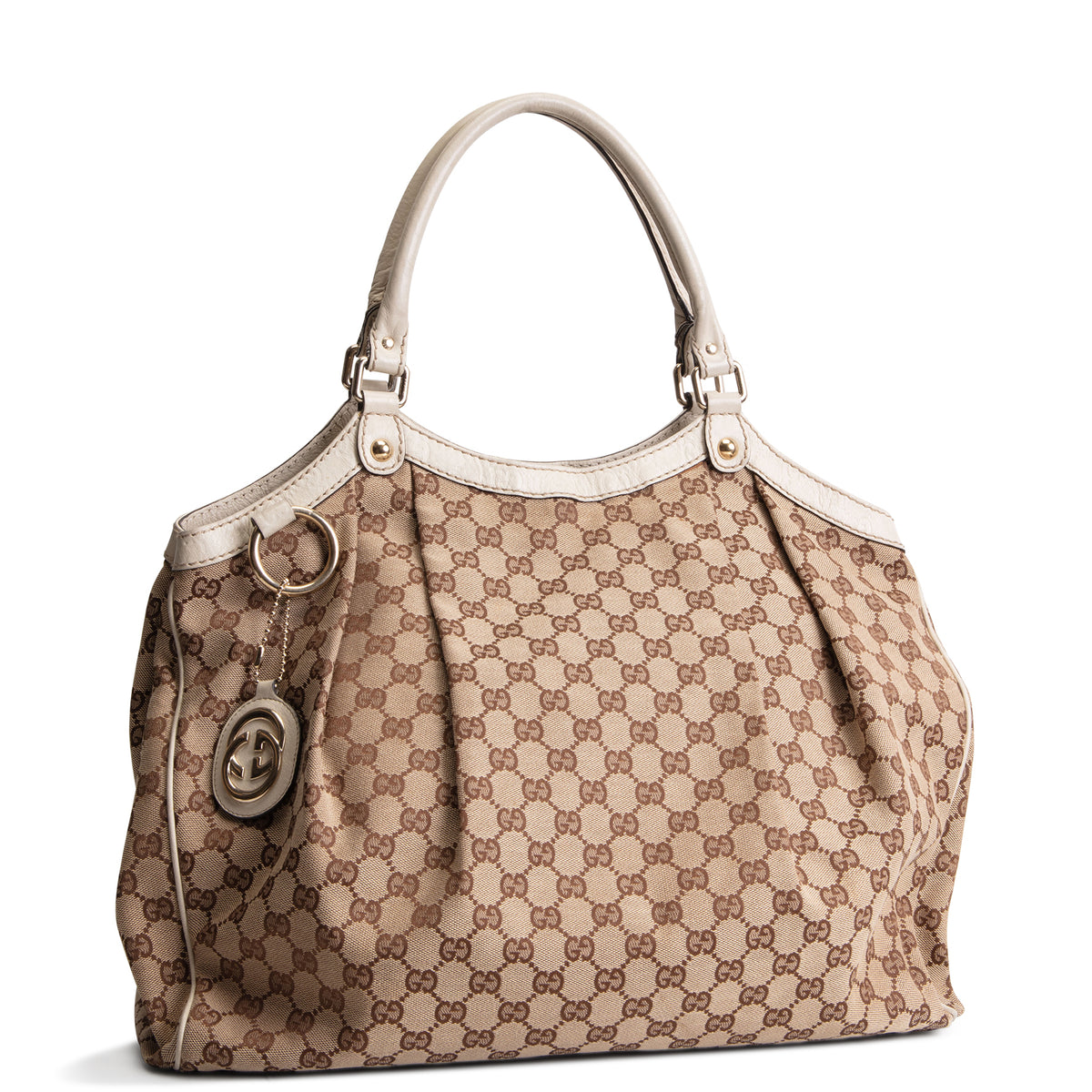 GUCCI GG Canvas Large Sukey - OUTLET FINAL SALE