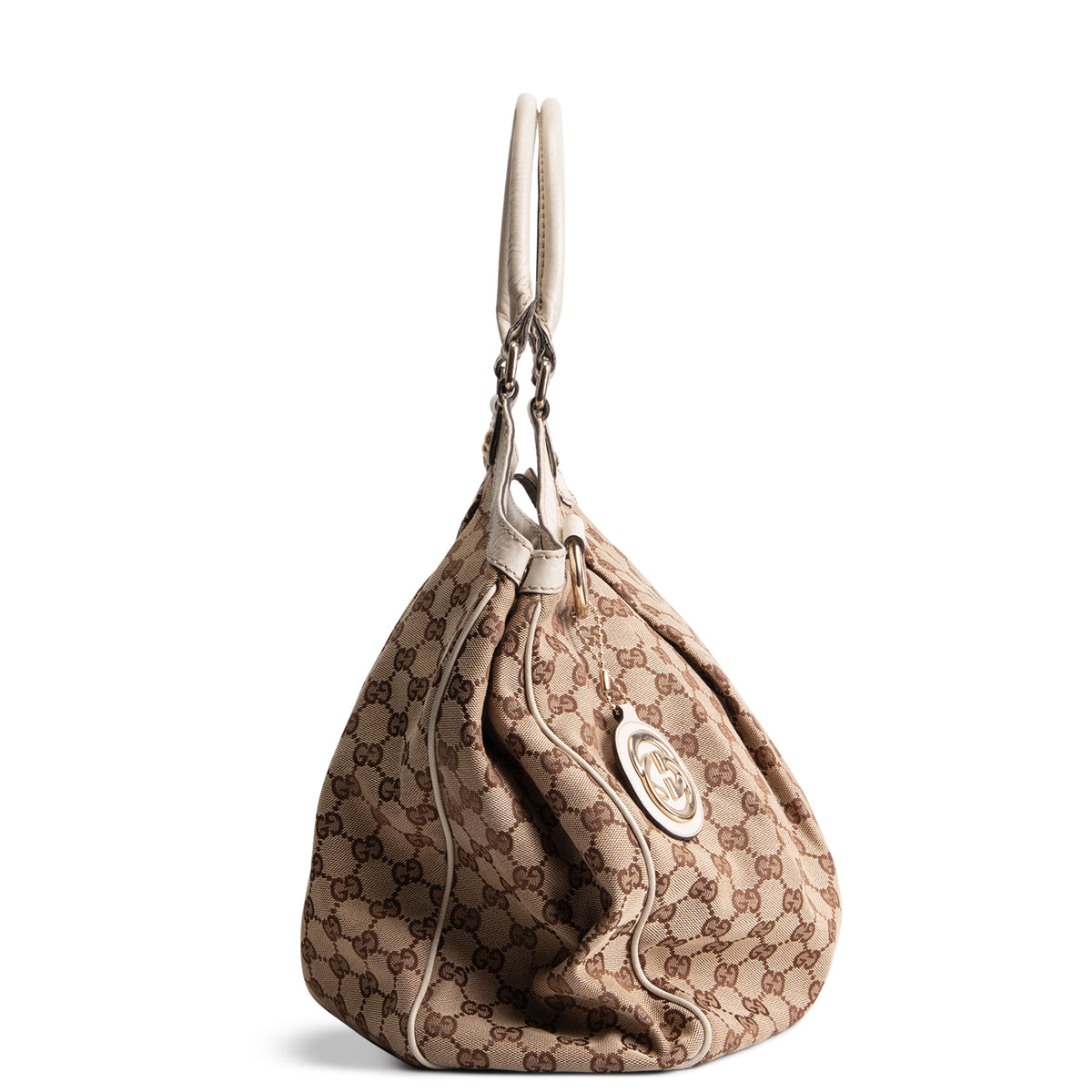 GUCCI GG Canvas Large Sukey - OUTLET FINAL SALE