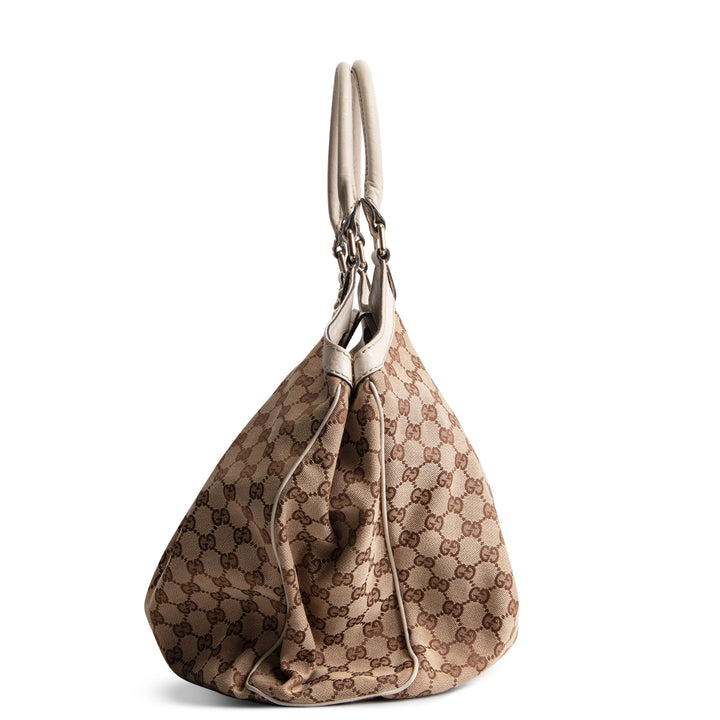 GUCCI GG Canvas Large Sukey - OUTLET FINAL SALE