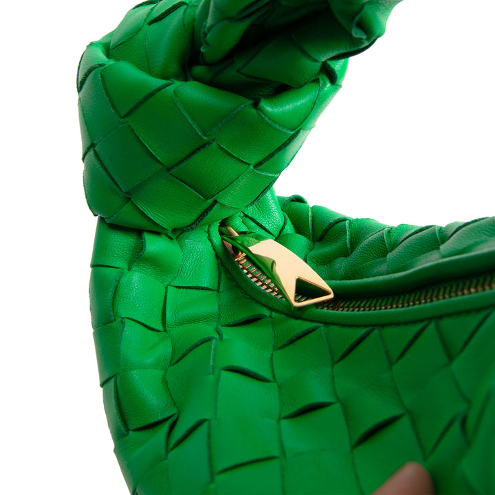 BOTTEGA VENETA Intrecciato Mini Jodie - Parakeet Green