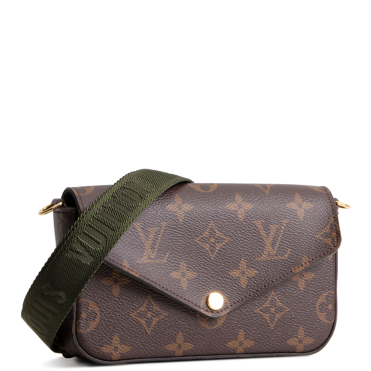 LOUIS VUITTON Monogram Felicie Strap &amp; Go