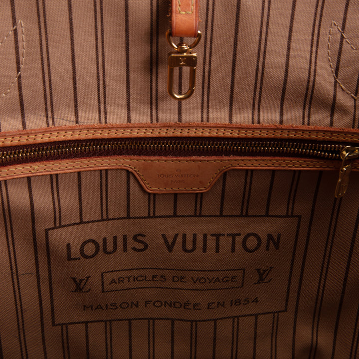 LOUIS VUITTON Monogram Neverfull MM w/ Pouch OUTLET FINAL SALE