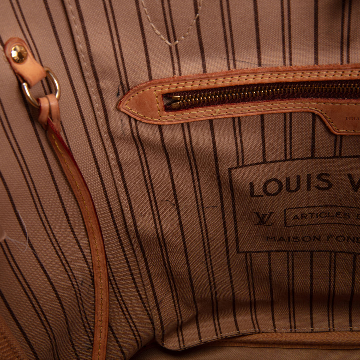 LOUIS VUITTON Monogram Neverfull MM w/ Pouch OUTLET FINAL SALE